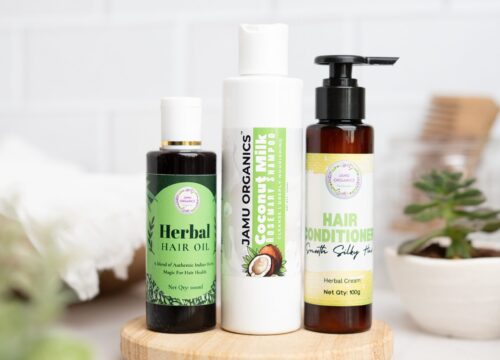 Coconut milk shampoo ,hair oil ,conditioner combo