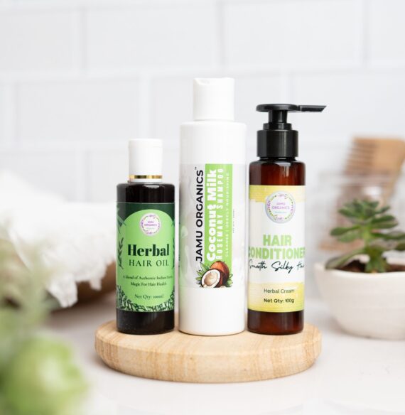 Coconut milk shampoo ,hair oil ,conditioner combo