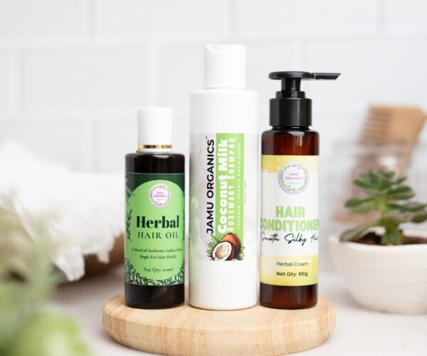 Coconut milk shampoo ,hair oil ,conditioner combo